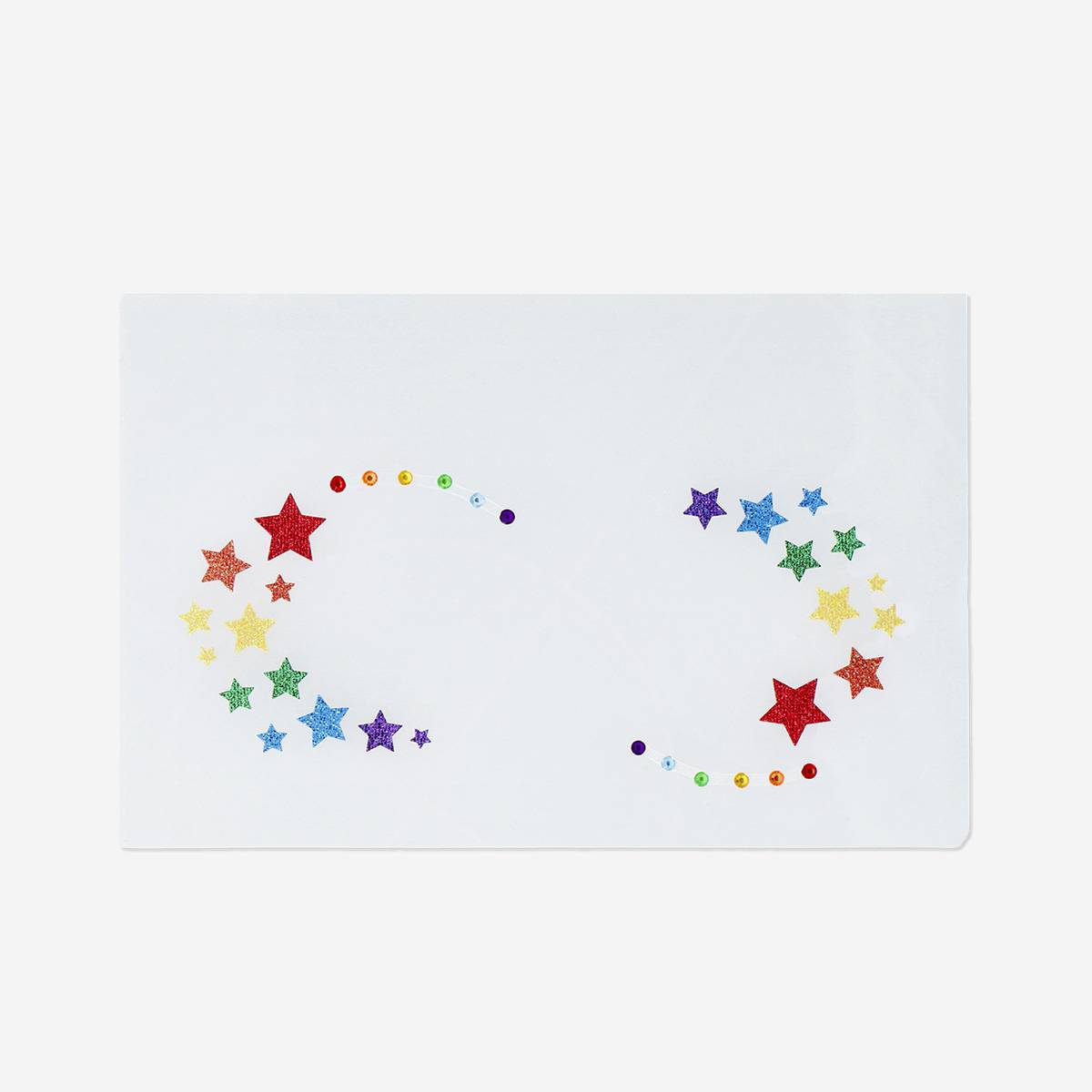 Stickers For Face Self-Adhesive Rainbow