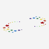 Stickers For Face Self-Adhesive Rainbow
