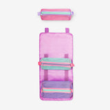 Toiletry Bag W 4 Mesh Compartments W Vel