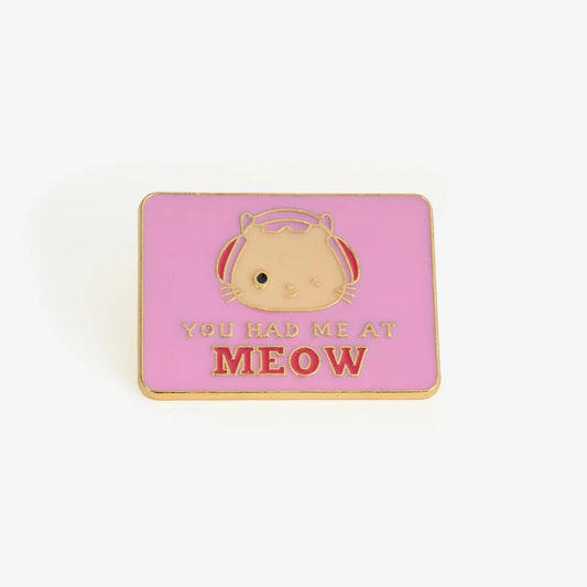 Pin Badges For Clothes+Bag Cat Face 1Pcs