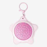 Hairbrush Foldable Starfish W Mirror