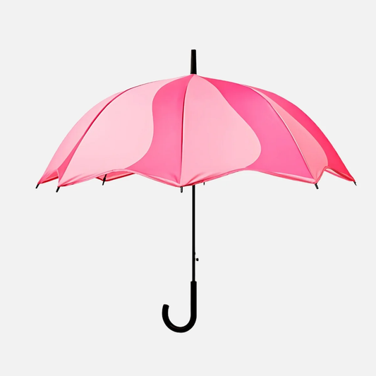 Umbrella Fabric Bell Shaped Pink