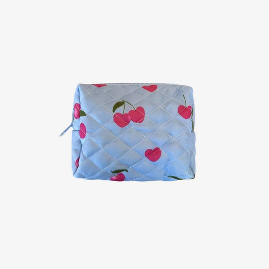 Toiletry Bag Square Quilt Aop Cherries B