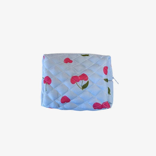 Toiletry Bag Square Quilt Aop Cherries B