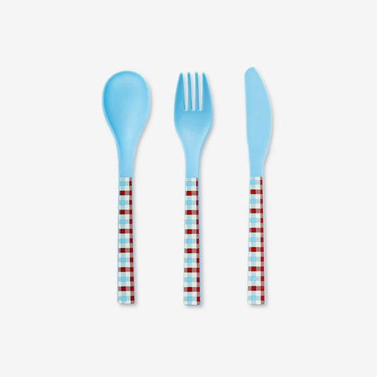 Cutlery Plastic Picnic Set 6Pc