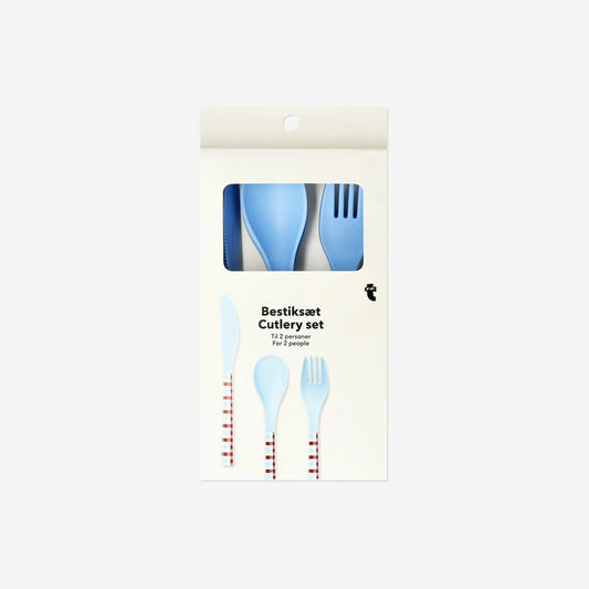 Cutlery Plastic Picnic Set 6Pc