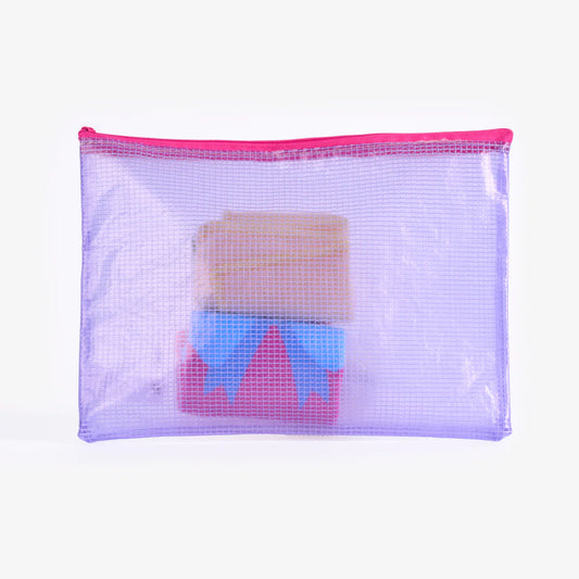 Toiletry Bag Transparent W Zipper