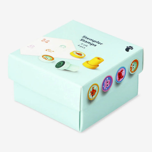 Stamp Set With Sea Animals - 4Pk