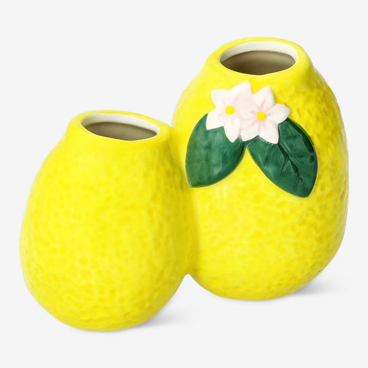 Vase Ceramic 2 Connected Lemons