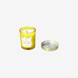 Candle Scent In Glass W. Lid Green Tea &