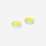 Tealights Scented 18 Pcs Green The & Cit
