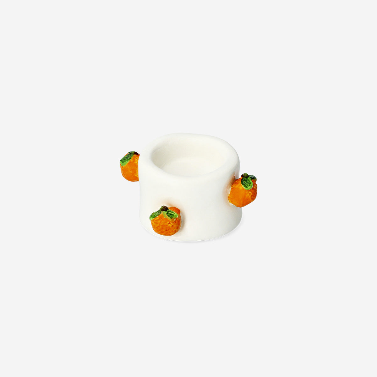Tealight Holder Ceramic W. Oranges