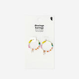 Earrings Small Hoops With Pearls