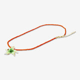 Necklace Pearls With Glass Star