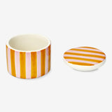 Jar Ceramic Dia 7,5 X H: 5.5Cm Pink W. O