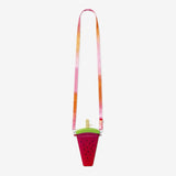 Bottle W Carry Strap Shaped As Watermelo