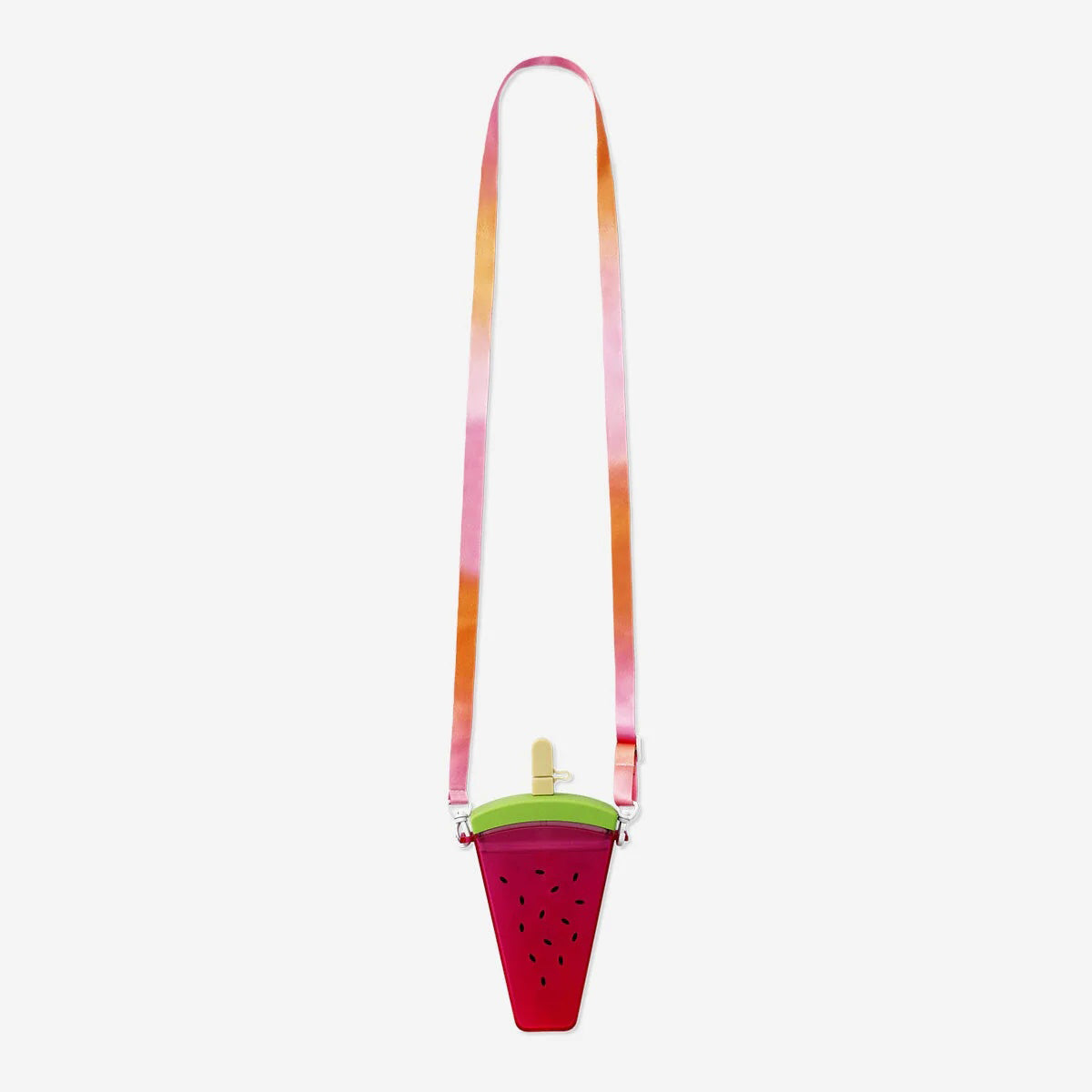 Bottle W Carry Strap Shaped As Watermelo