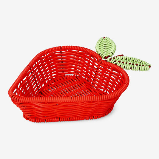 Basket For Storage As Strawbeery