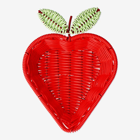 Basket For Storage As Strawbeery