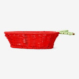 Basket For Storage As Strawbeery