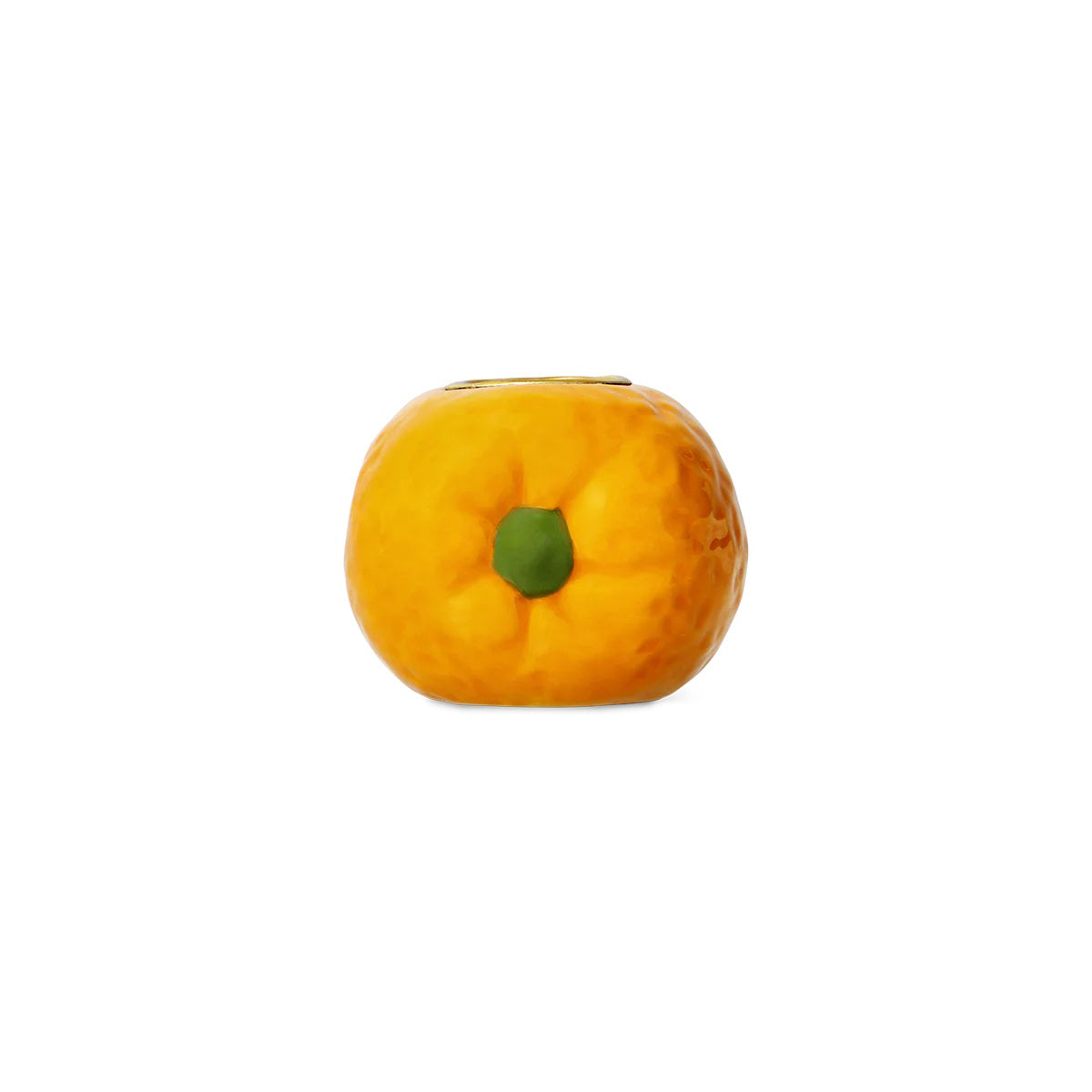 Candleholder Ceramic Orange
