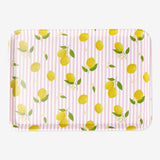 Tray Small With Striped Lemon Print 30,6