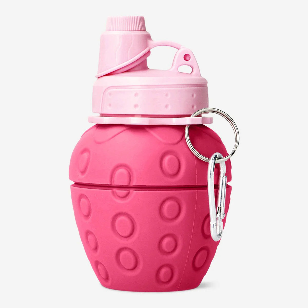 Bottle Silicone Foldable Strawberry Shap