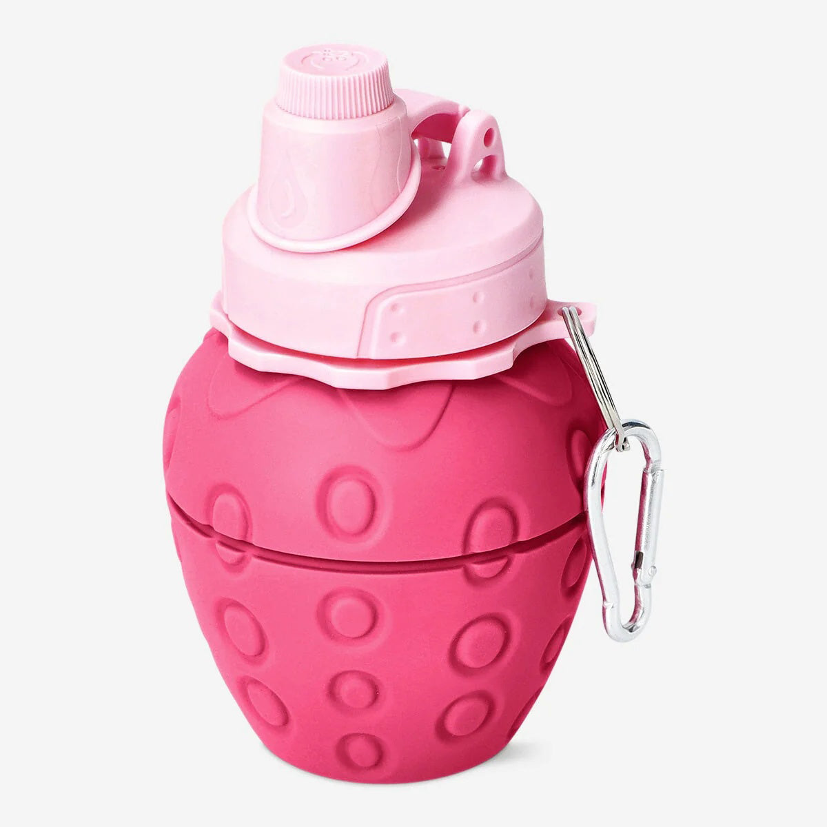 Bottle Silicone Foldable Strawberry Shap