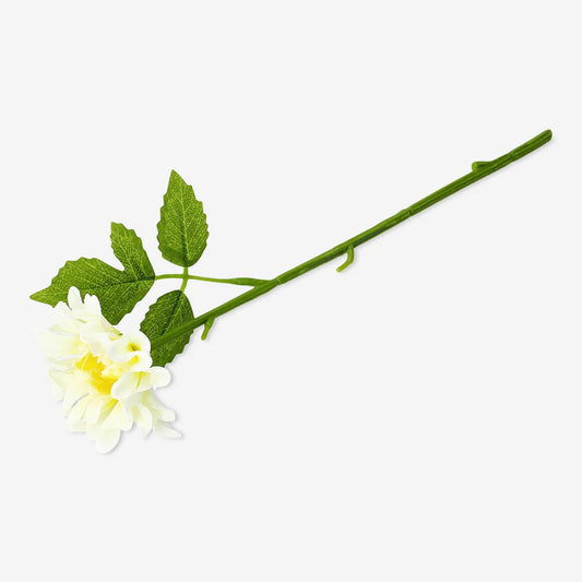 Artificial Flower Recycled 30 Cm White