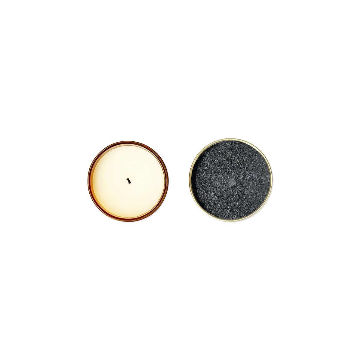 Candle Scent In Glass W. Lid Blood Orang