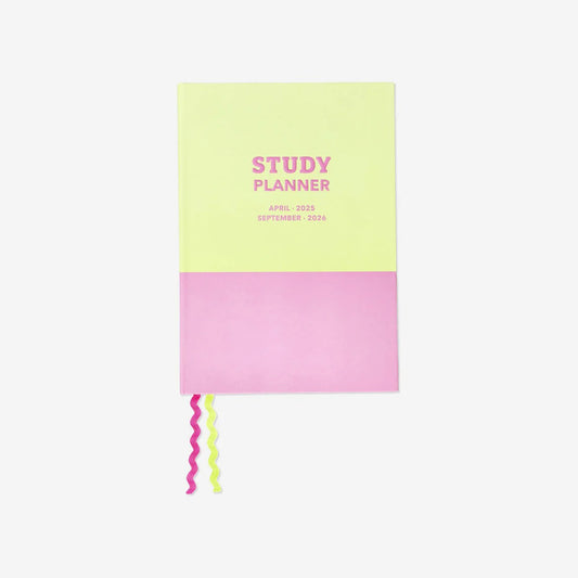 Study Planner 18 Months 2025 - 2026 En