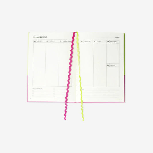 Study Planner 18 Months 2025 - 2026 En