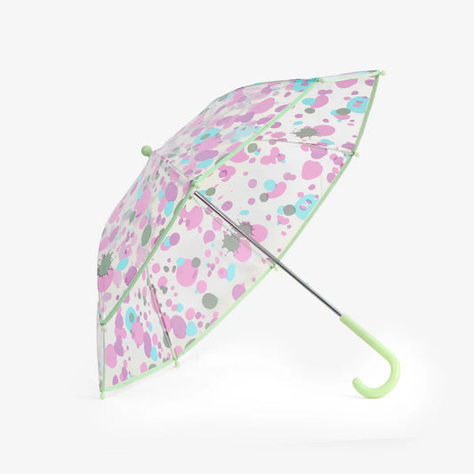 Umbrella Transparent Splash Dots Kids