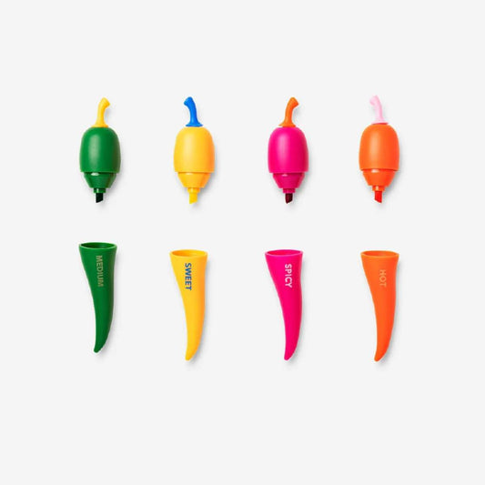 Highlighters Chili 4 Pcs