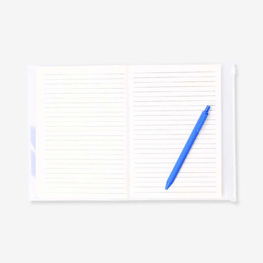 Notebook W Zip Pocket A5 (In)