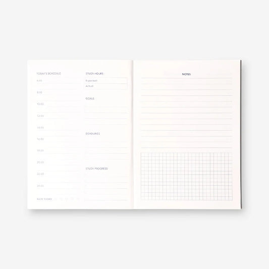 Study Planner Weekly Notebook