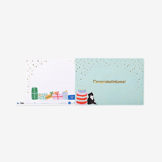 Card W Enevelope Pull Out (In)