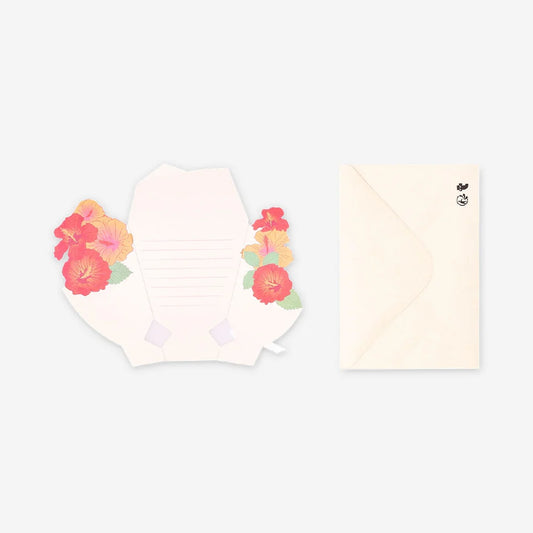Card W Enevelope Buquet (In)