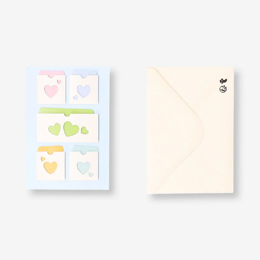 Card W Enevelope Small Messages (In)