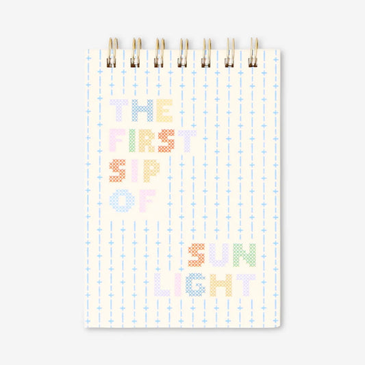 Notepad W. Spiral First Sip