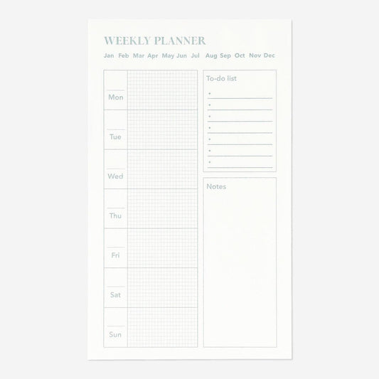 Planner Weekly Notepad