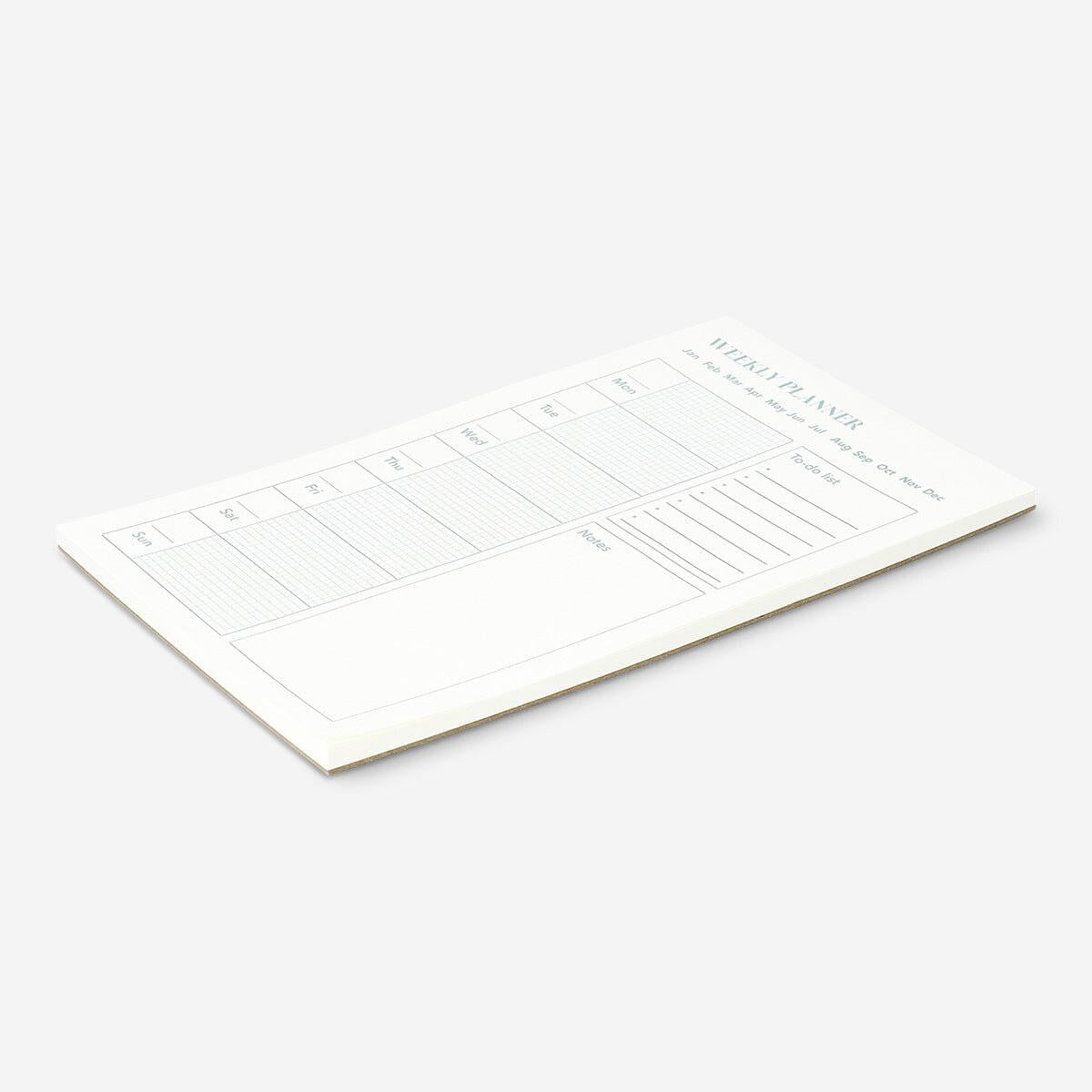 Planner Weekly Notepad