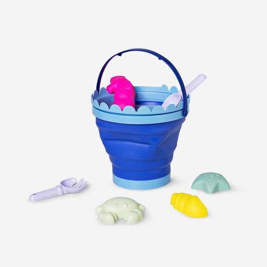 Bucket Set with 7 Parts  Foldable