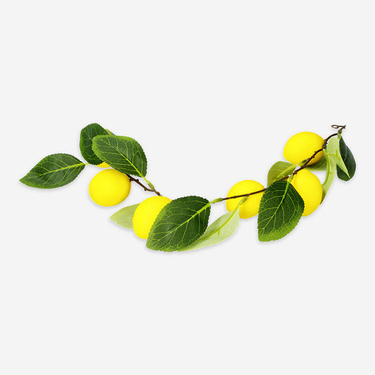 Garland Artificial with Leafs And Lemons