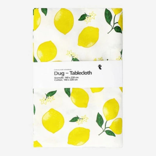 Table Cloth with Lemons Cotton 140X220 Cm