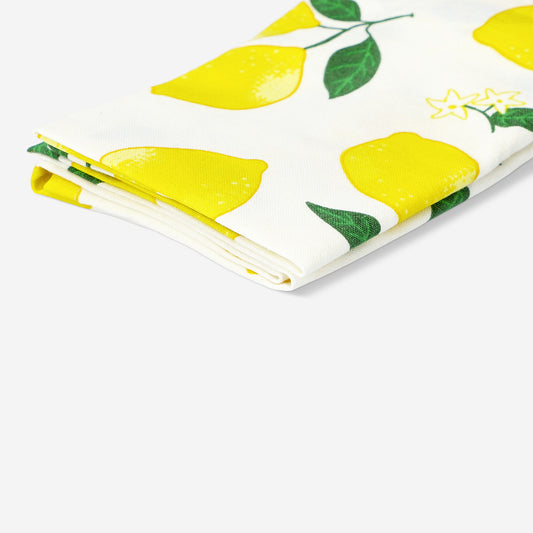 Napkin Cotton 2 Pcs Set 40X40 Cm Lemon Print