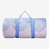 Blanket Quilt Polyester 170X130 Cm Scallop Pink/Blue