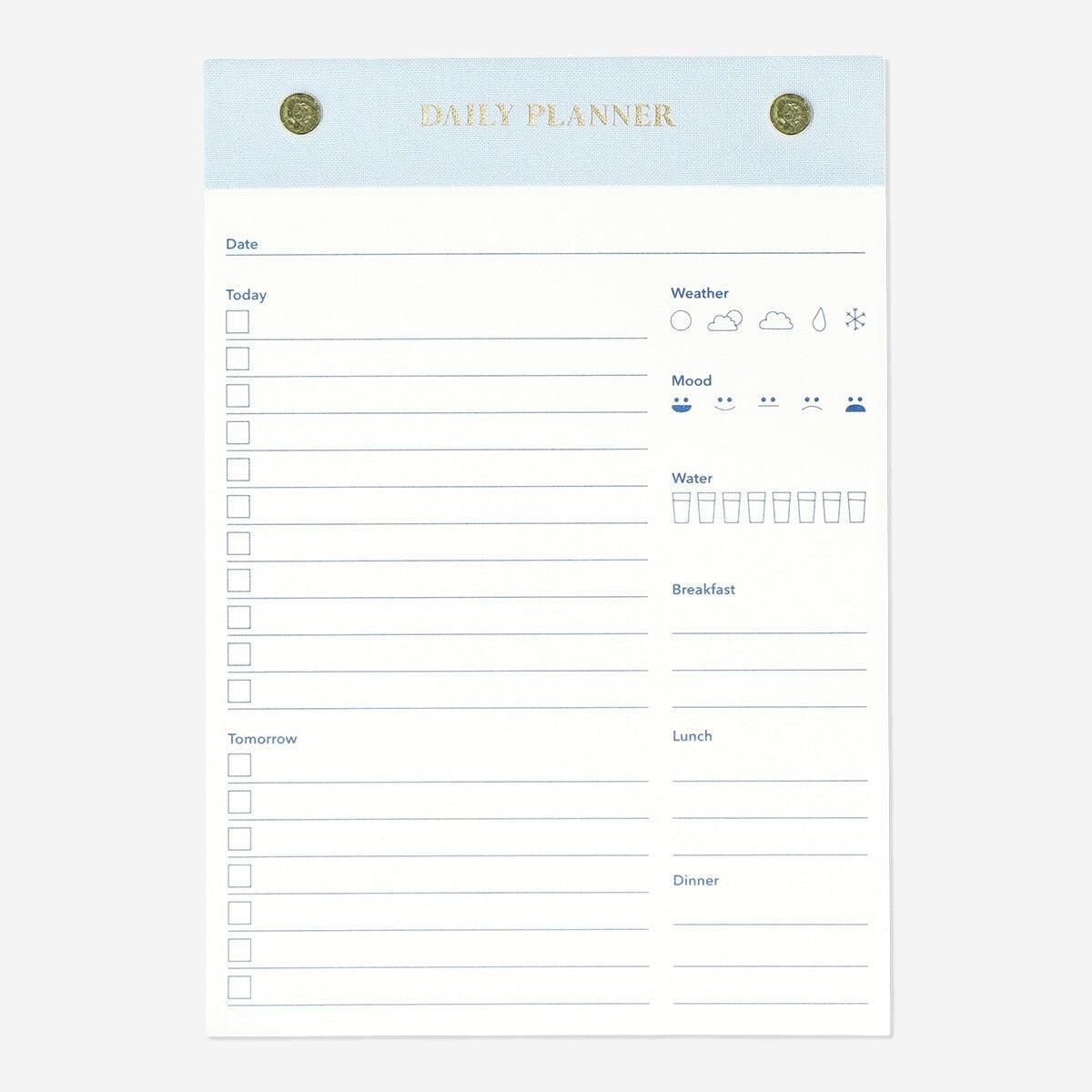 Planner Daily Notepad