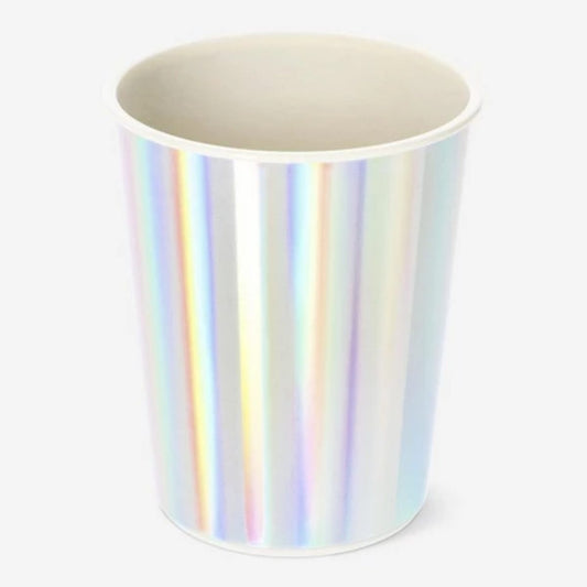 Cup Reusable Iridescent 4 Pcs