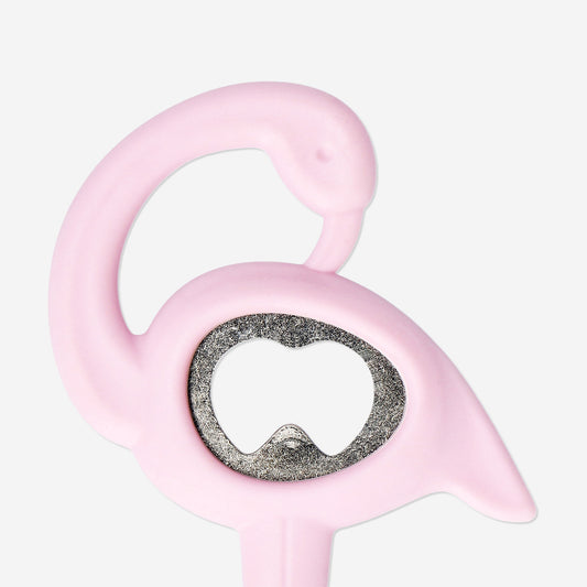 Bottle Opner Flamingo Shape Pink